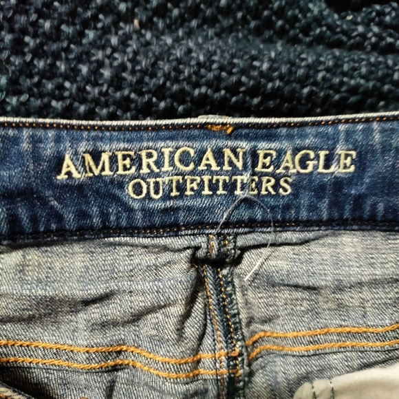 American Eagle Rose Embroidered  Shorts Size 00 - Picture 4 of 13